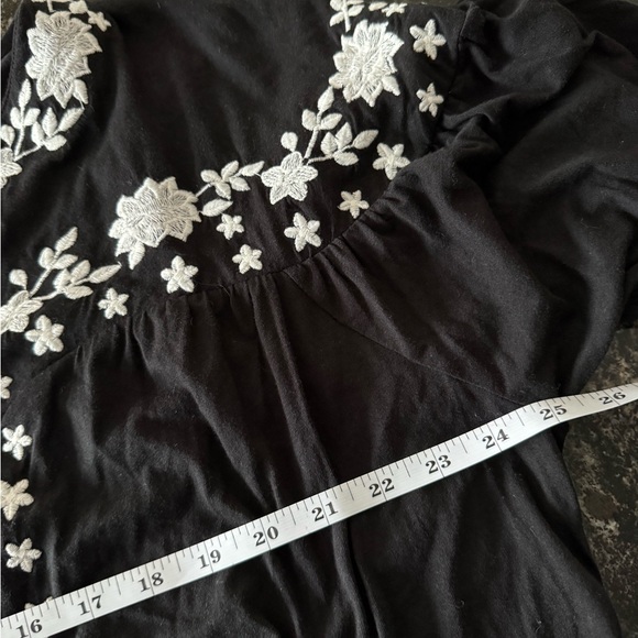 🌸 Boho Embroidered Peasant Blouse – Size 18/20 🌸 - Picture 4 of 5